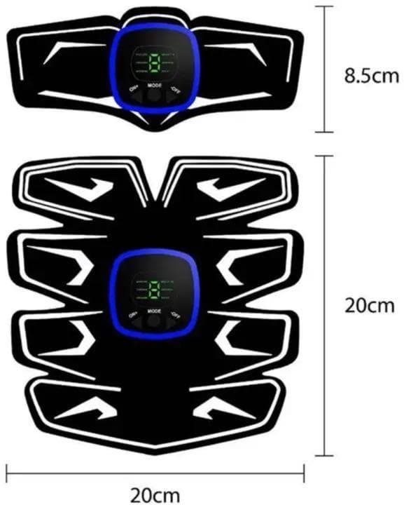 【❤最新最先端EMS❣8パットで圧倒的に効率よく鍛えられる♪❤】腹筋ベルト