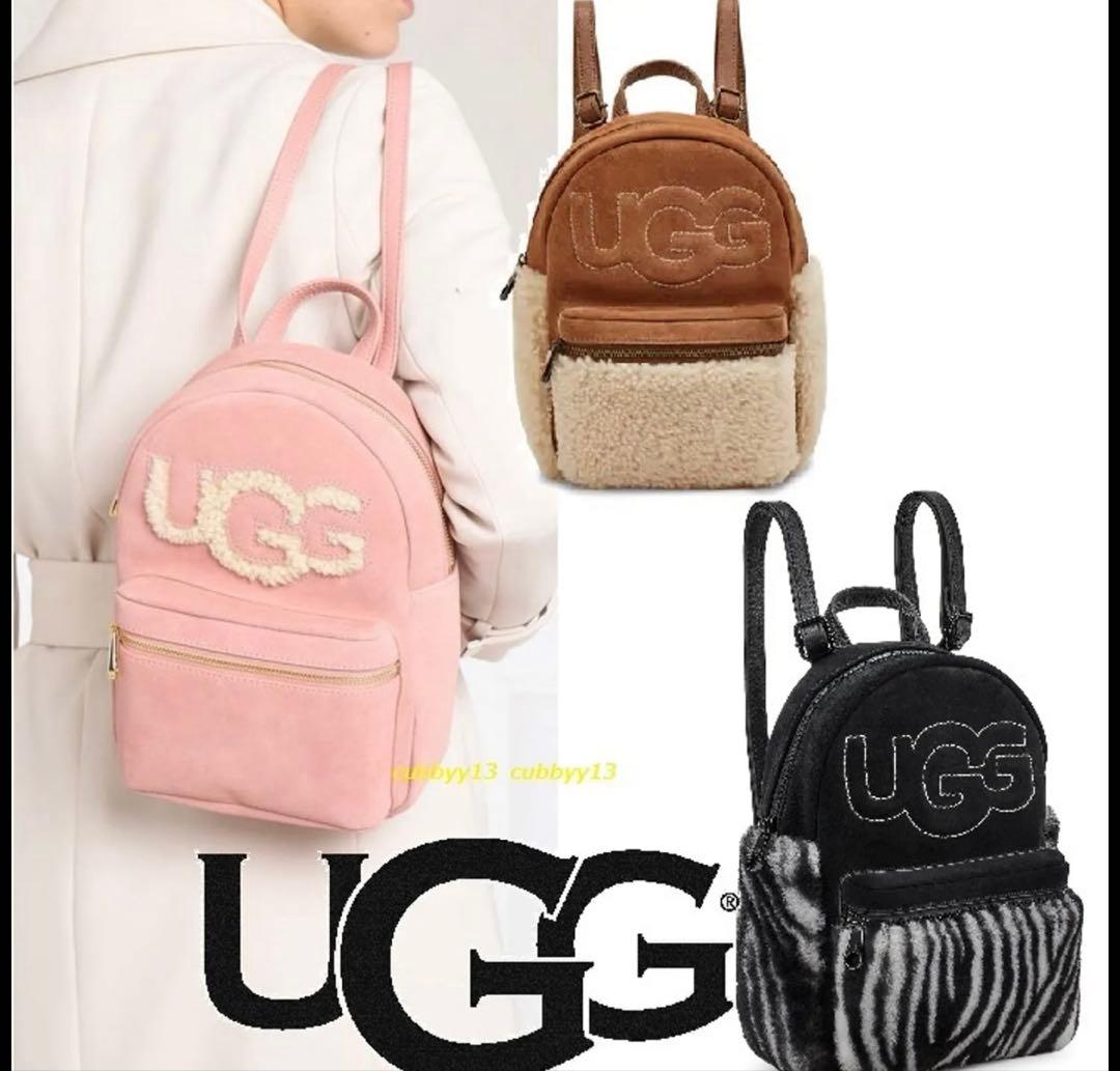 UGG ミニリュック　美品　キャメル
