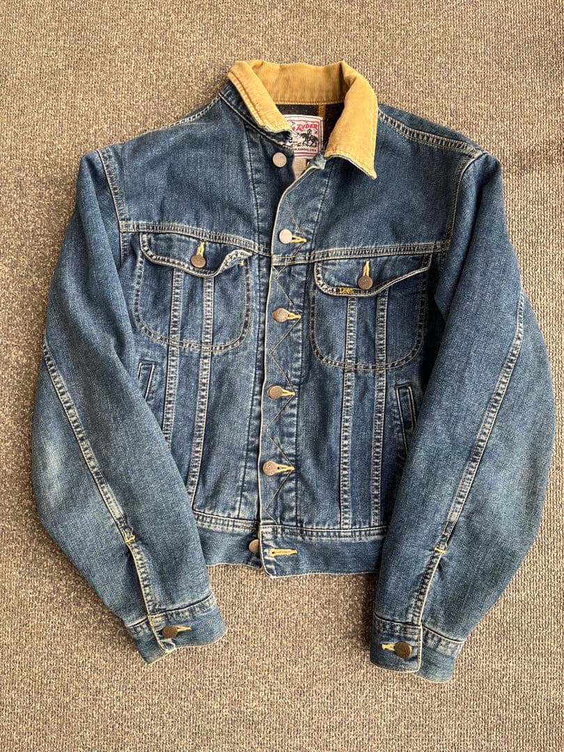 リー　ストームライダー ブランケット　美品　Gジャン デニムジャケット M 短丈