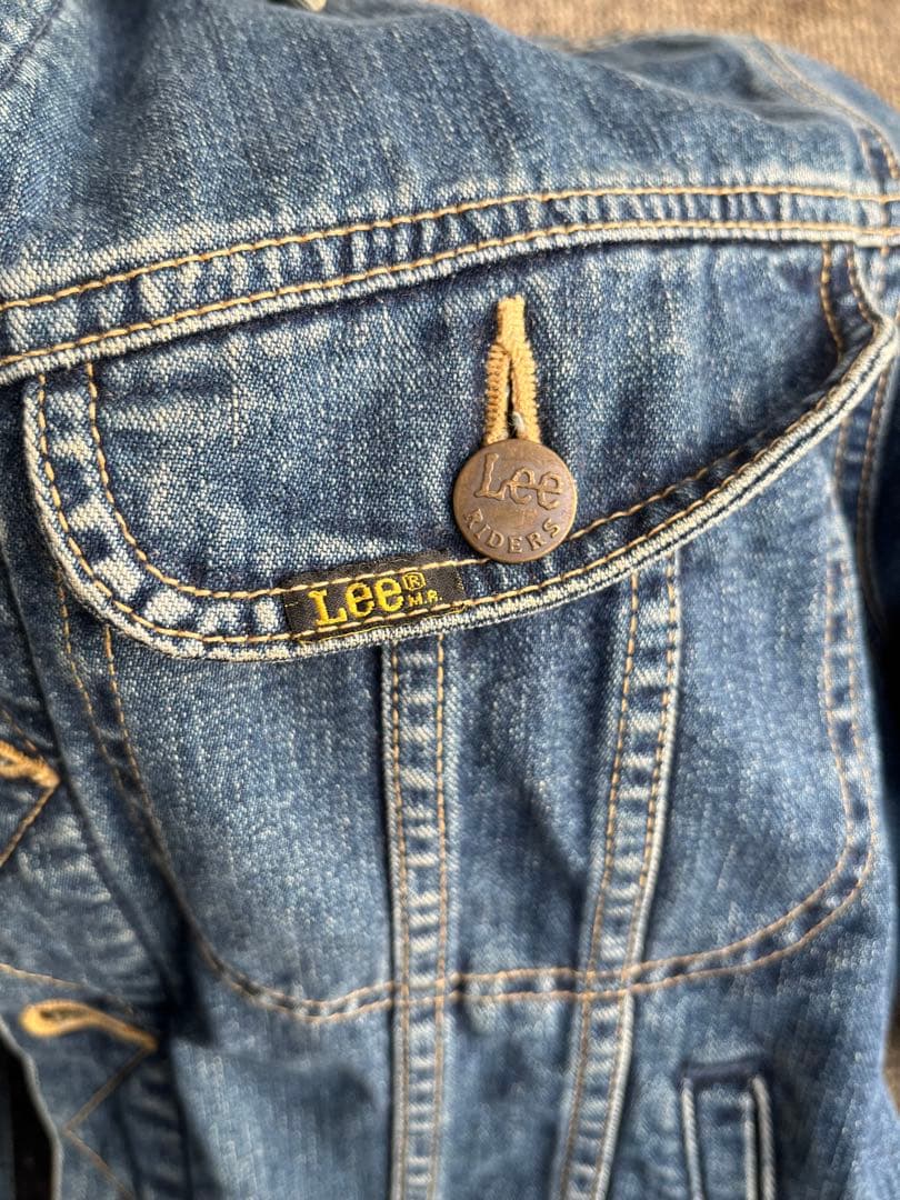 リー　ストームライダー ブランケット　美品　Gジャン デニムジャケット M 短丈