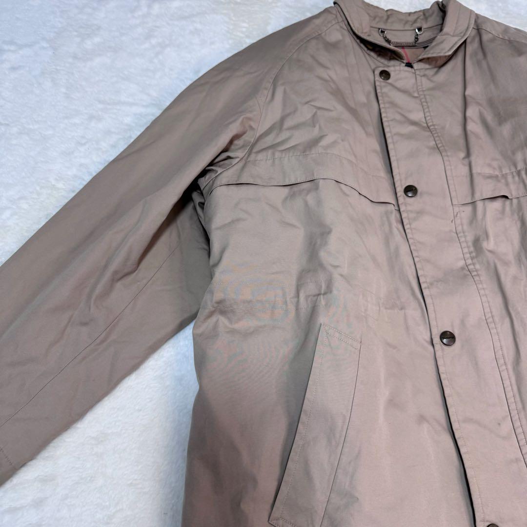 美品✨バーバリー　ステンカラーコート　ノバチェック　ライナー付き　ベージュ　S