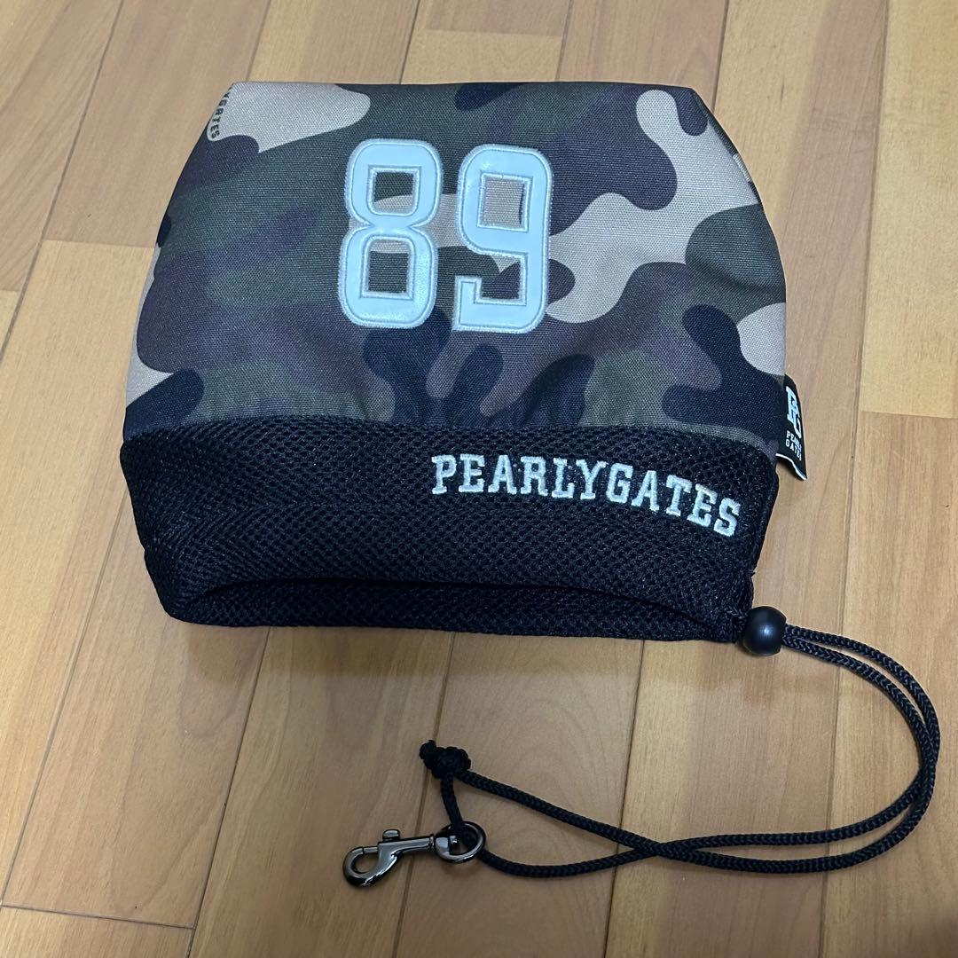 パーリーゲイツ迷彩キャディーバック へ ッドカバー4点セット