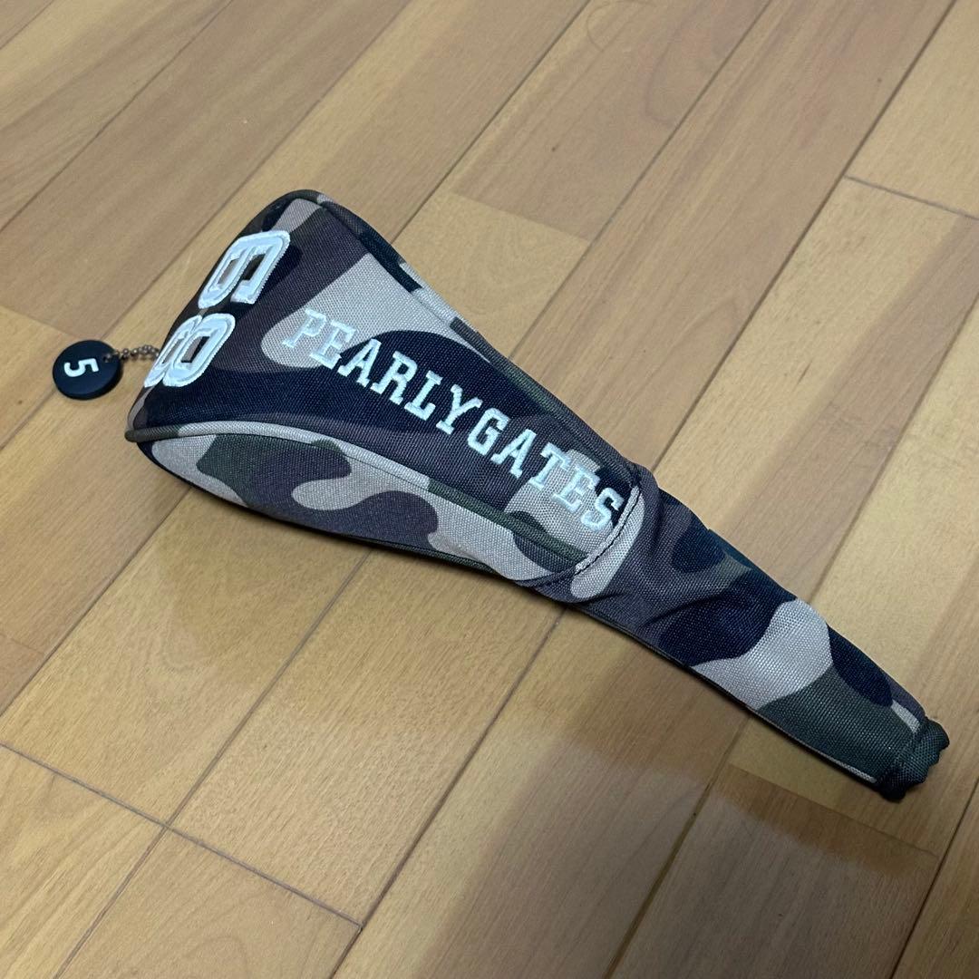 パーリーゲイツ迷彩キャディーバック へ ッドカバー4点セット