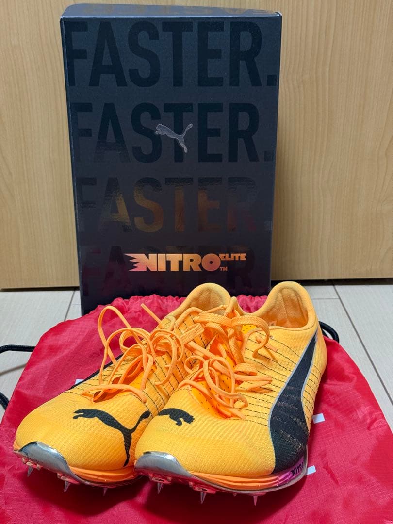 プーマ 27.0cm エヴォスピード スプリント ニトロ エリート 2