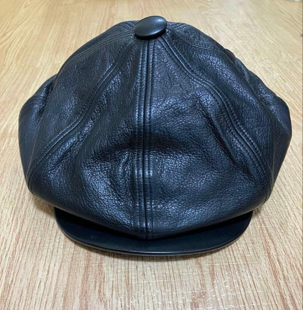 RUDE GALLERY ルードギャラリー レザー キャスケット 帽子