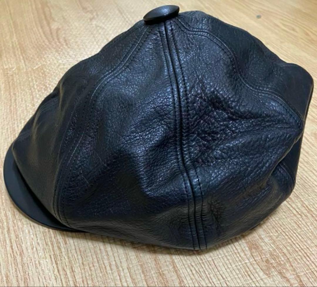 RUDE GALLERY ルードギャラリー レザー キャスケット 帽子