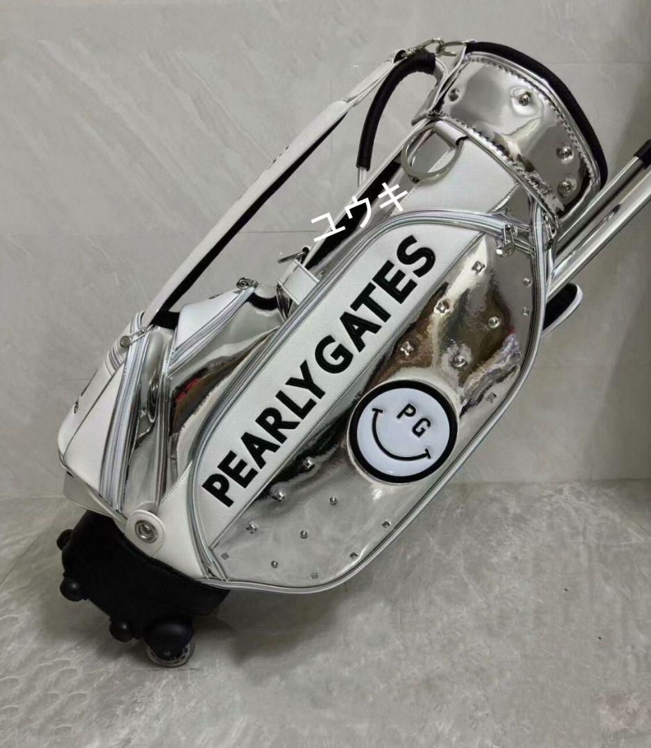 PEARLY GATES パーリーゲイツ　キャスター付キャディバッグ