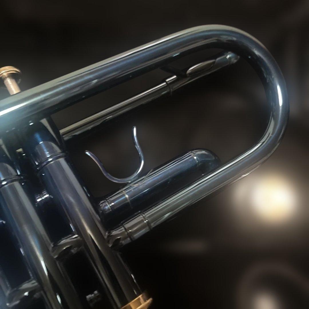 ケルントナー トランペット　メタリックブルー　ケース付き　最終値下げ