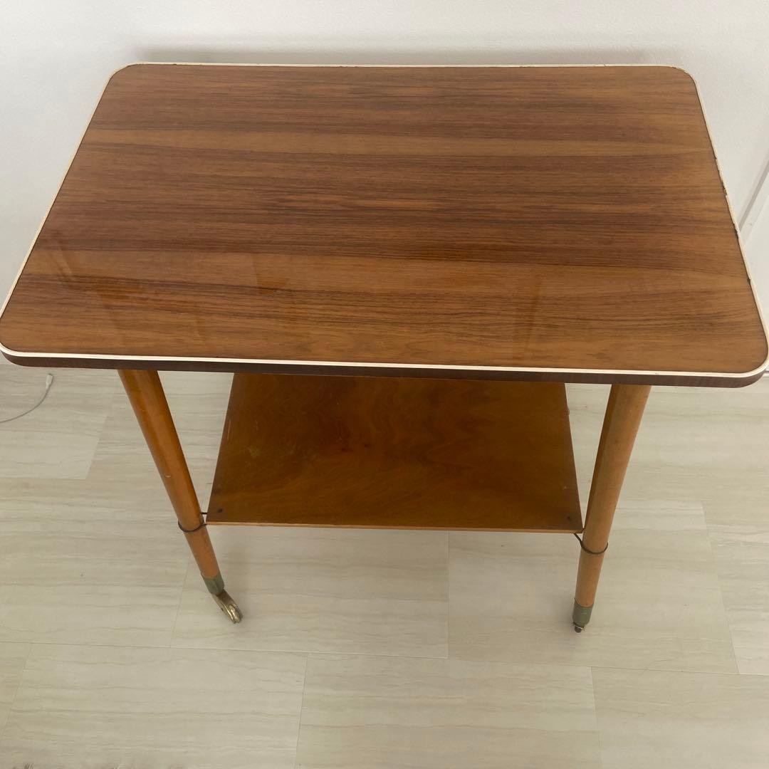 5%引きプロモーション中！値下げ中！フランス　アンティークレトロカウンターワゴン フランスアンティーク家具 キッチンワゴン.4 サービングトロリー