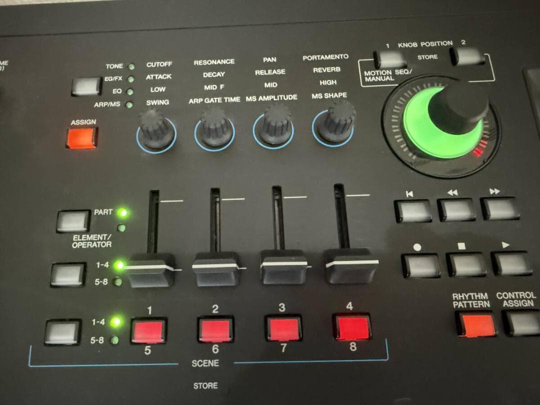 美品 YAMAHA シンセサイザー MODX8+ プラス 88鍵最高級電子ピアノ