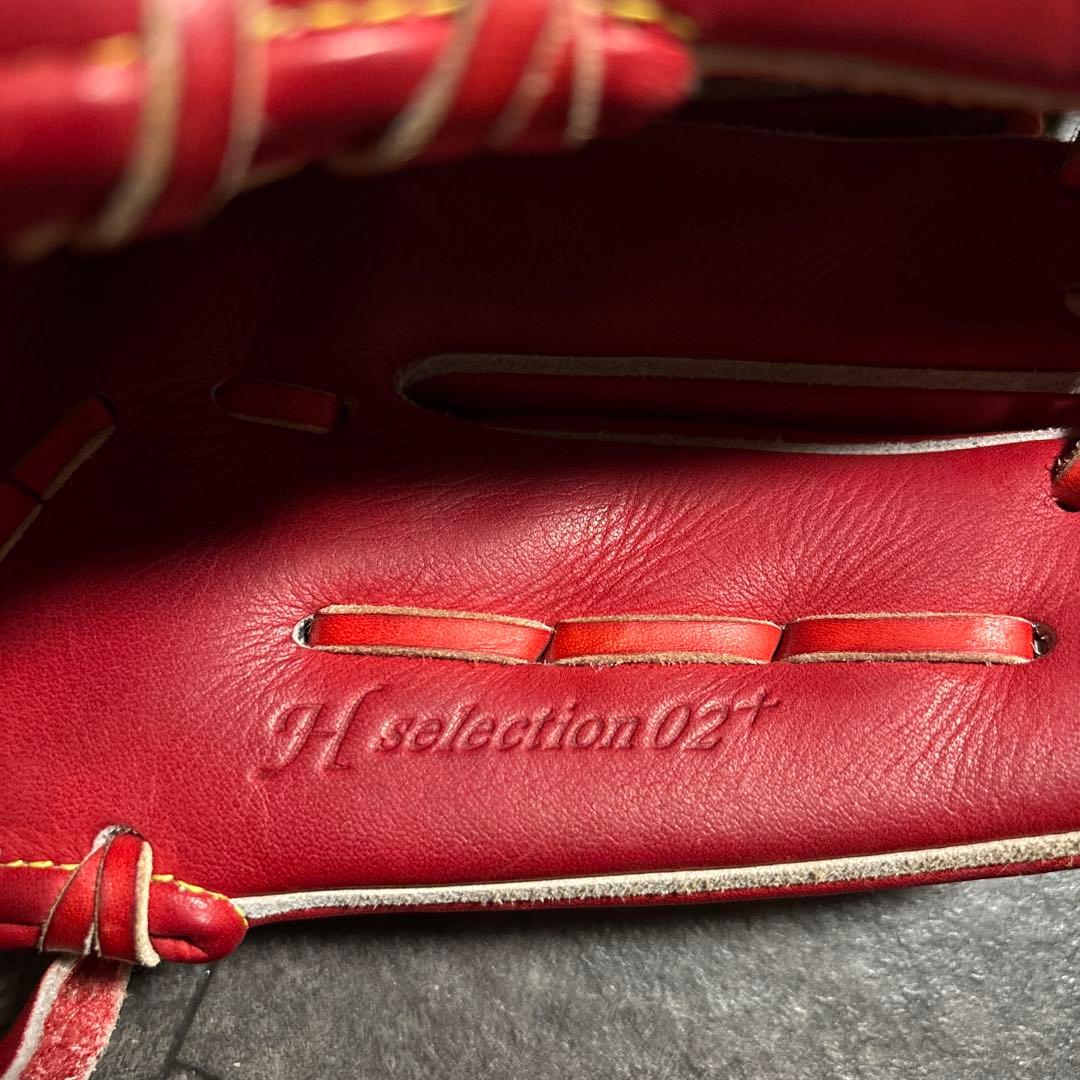 Mizuno Global Elite 硬式グローブ レッド