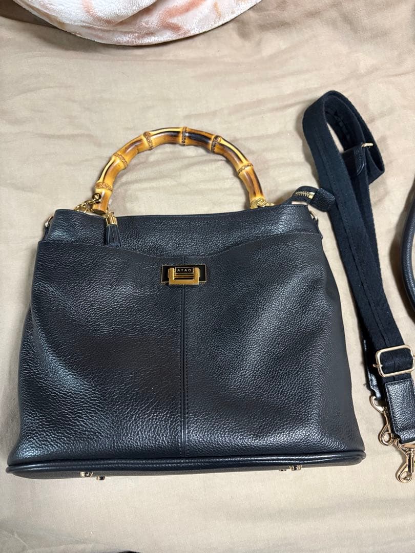 ATAO人気No1の2wayバッグ水にも汚れにも強い撥水レザー　ウィークエンド