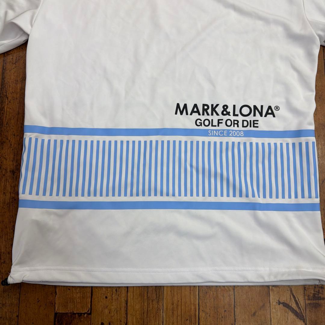 MARK & LONA ゴルフシャツ ホワイト
