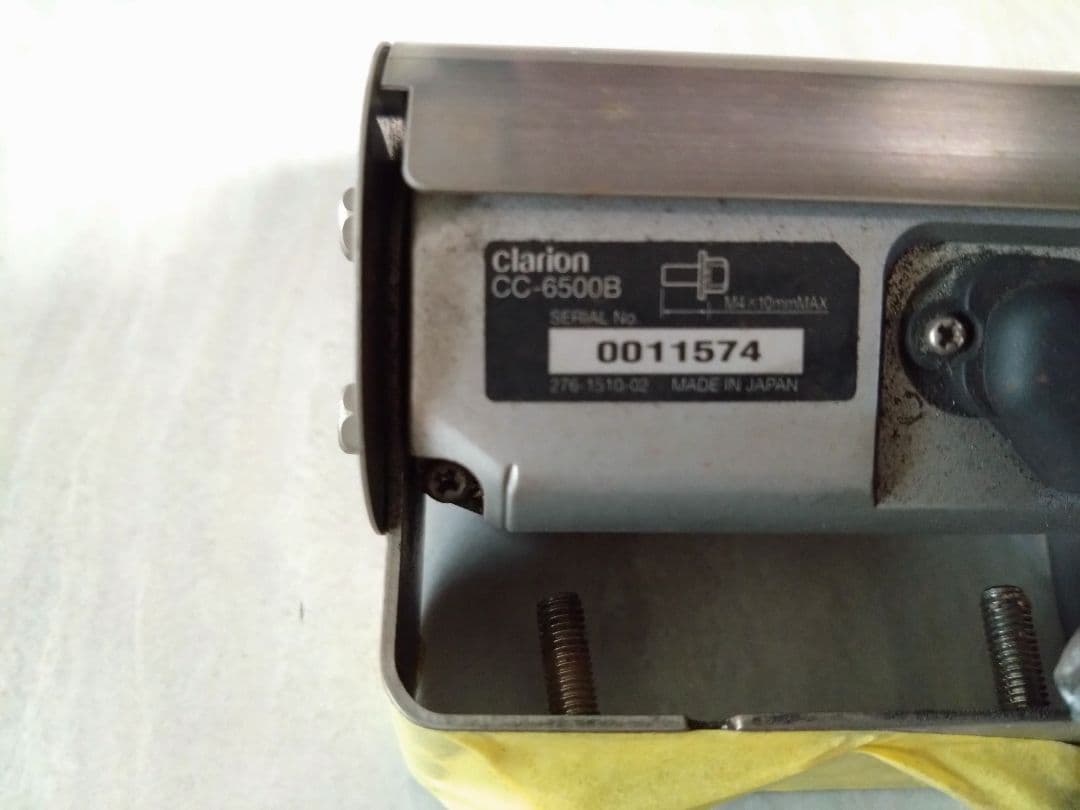 Clarionクラリオン バックモニター カメラCC-6500 CJ-7600A