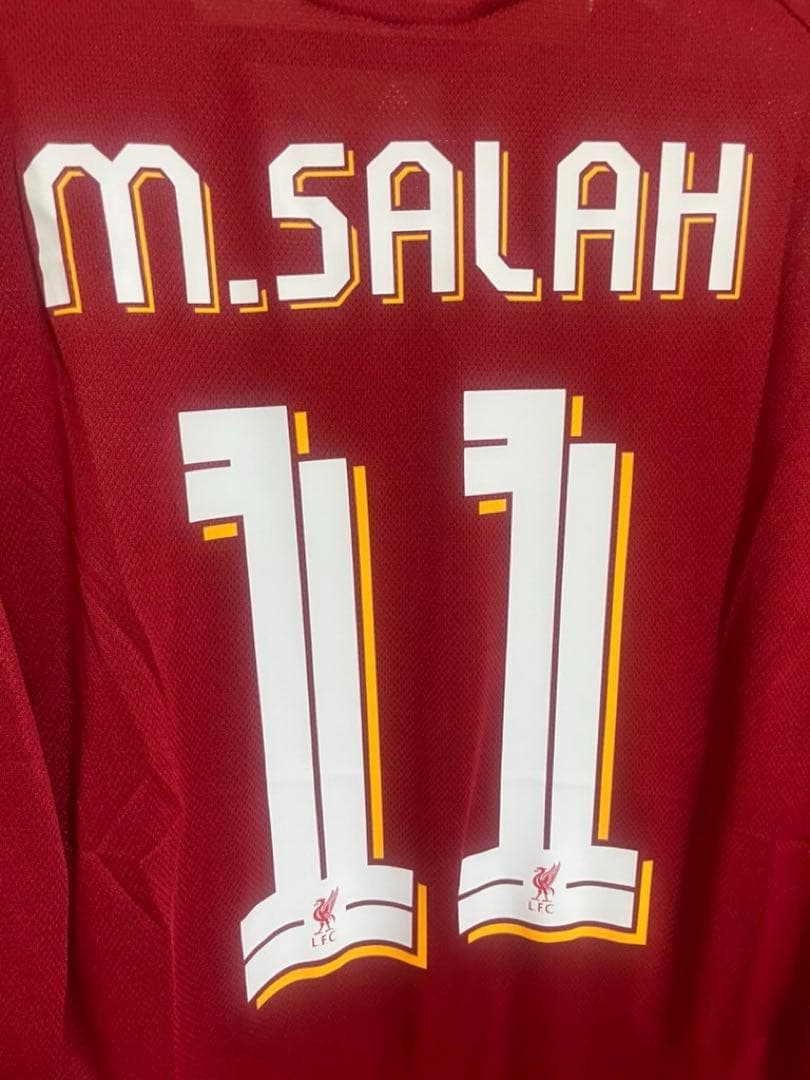 モハメドサラー　リヴァプール　選手仕様　長袖　ユニフォーム　CL仕様　25/26