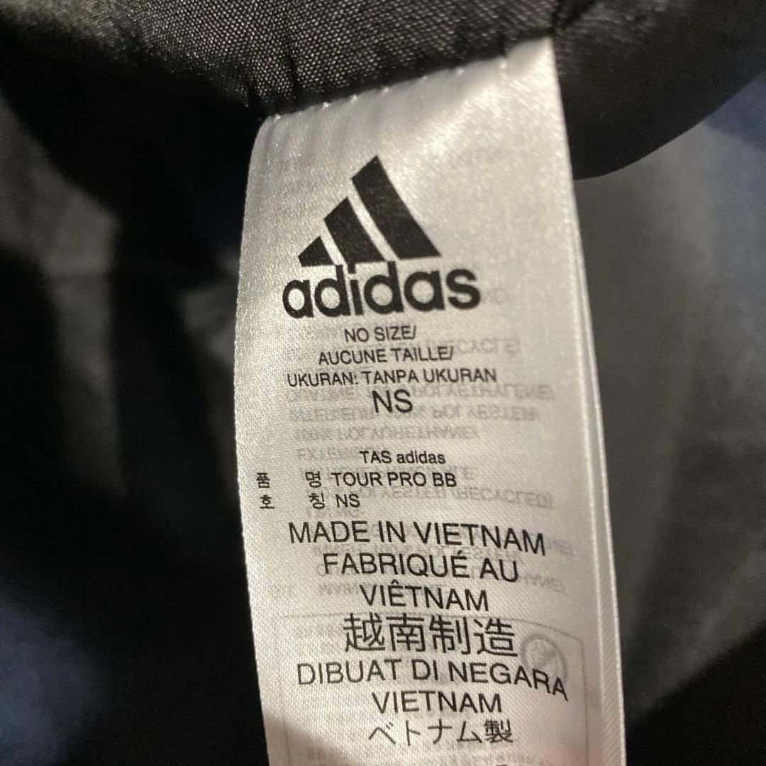 極美品　adidas アディダス ツアープロ　ボストンバッグ 大容量 ブラック