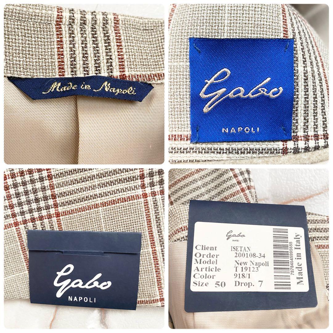 B17020 未使用品 GABO NEW NAPOLI 段返り3Bジャケット50 - メルカリ