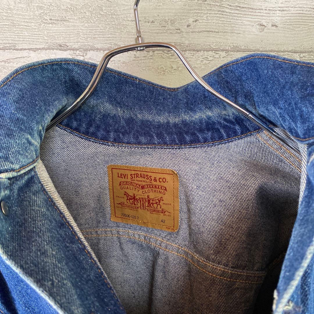 フォロー割済90's リーバイス　70506 USA製 サイズ42 デニム
