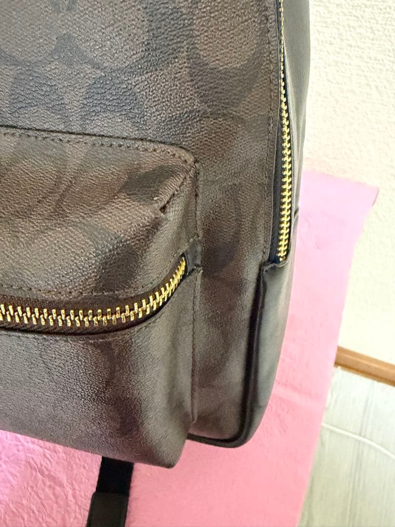 COACH コーチ F32200 シグネチャー リュック PVC