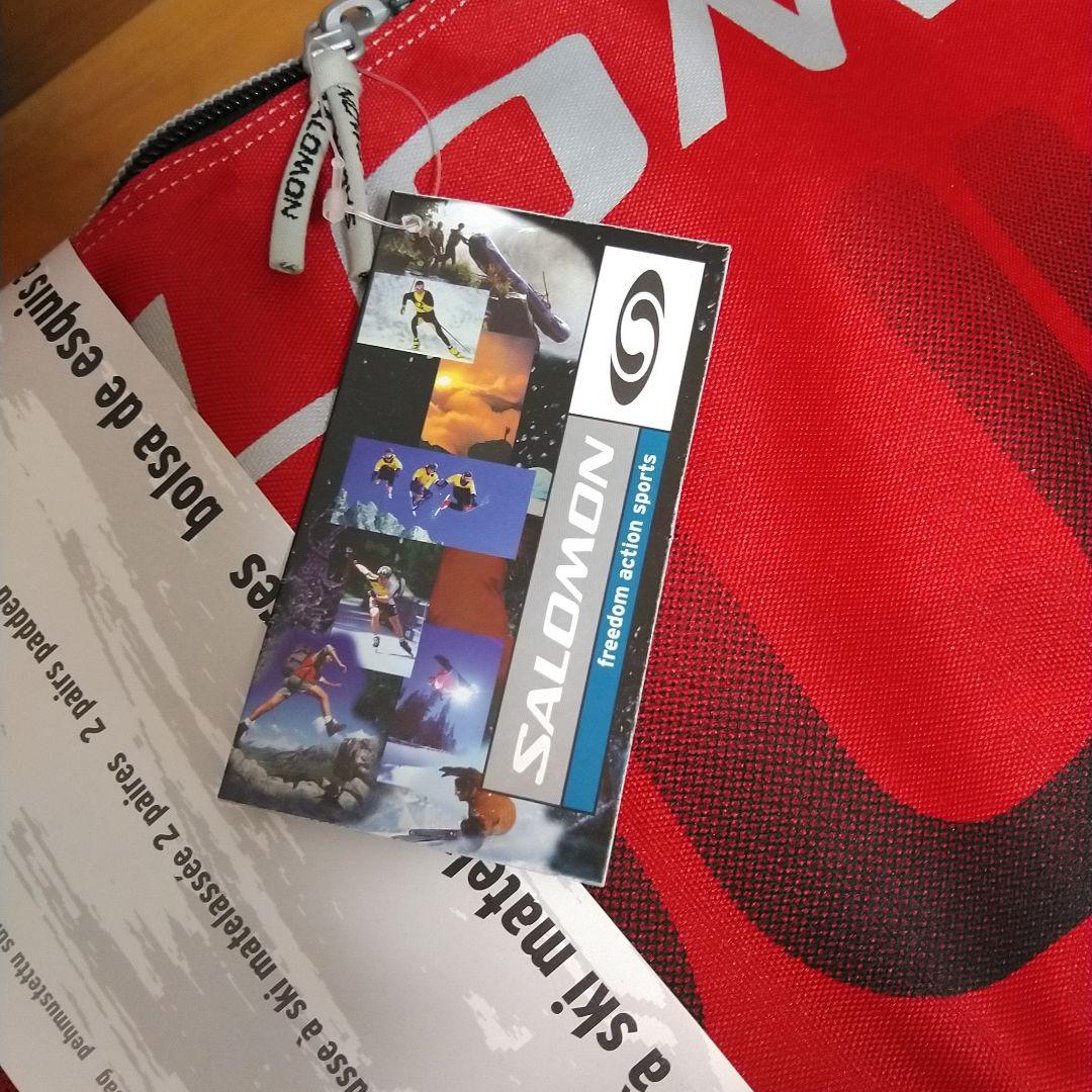 SALOMON SQUAD スキーケース レッド/ブラック