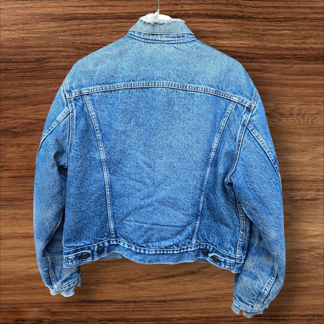 濃淡ヒゲ/サイズ46　USA製 Levi's 70506 ライナー付 524刻印