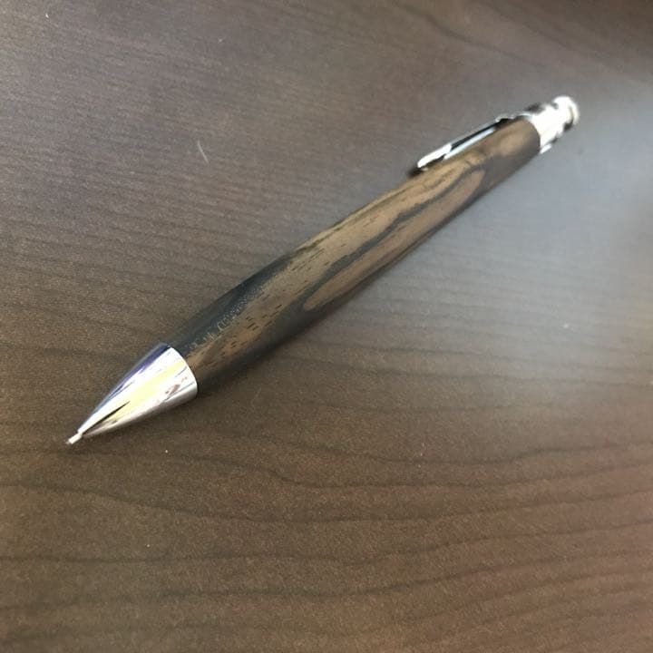 工房楔 黒柿孔雀杢0.5mmシャープペンシル - メルカリ