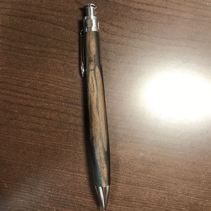 工房楔 黒柿孔雀杢0.5mmシャープペンシル - メルカリ