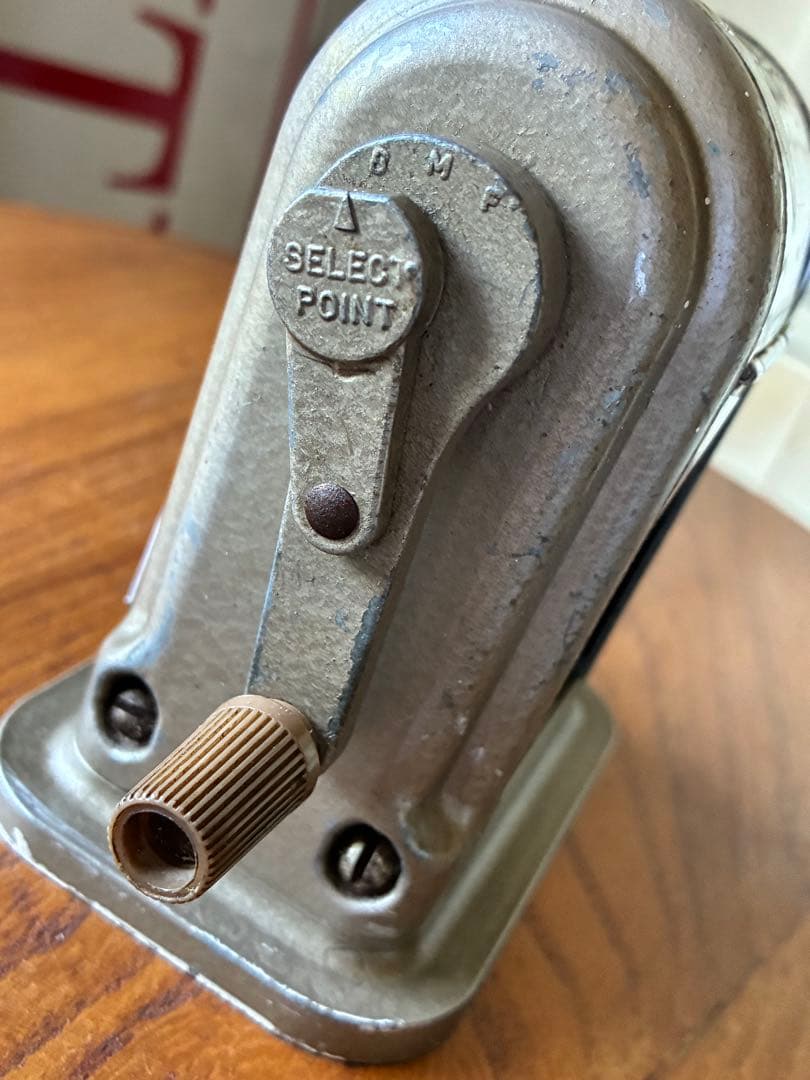 アンティーク　鉛筆削り　ペンシルシャープナー　Boston アメリカ　美品