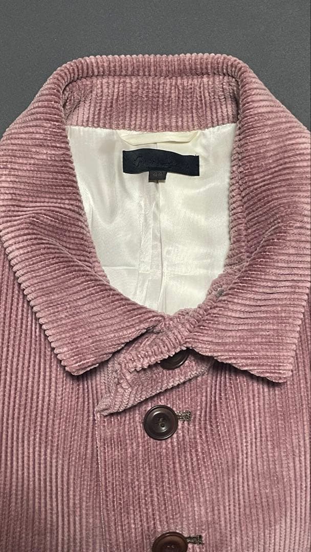 ジャケット・アウター OmarAfridi Cocoon Coat AW22 Smorked Pink