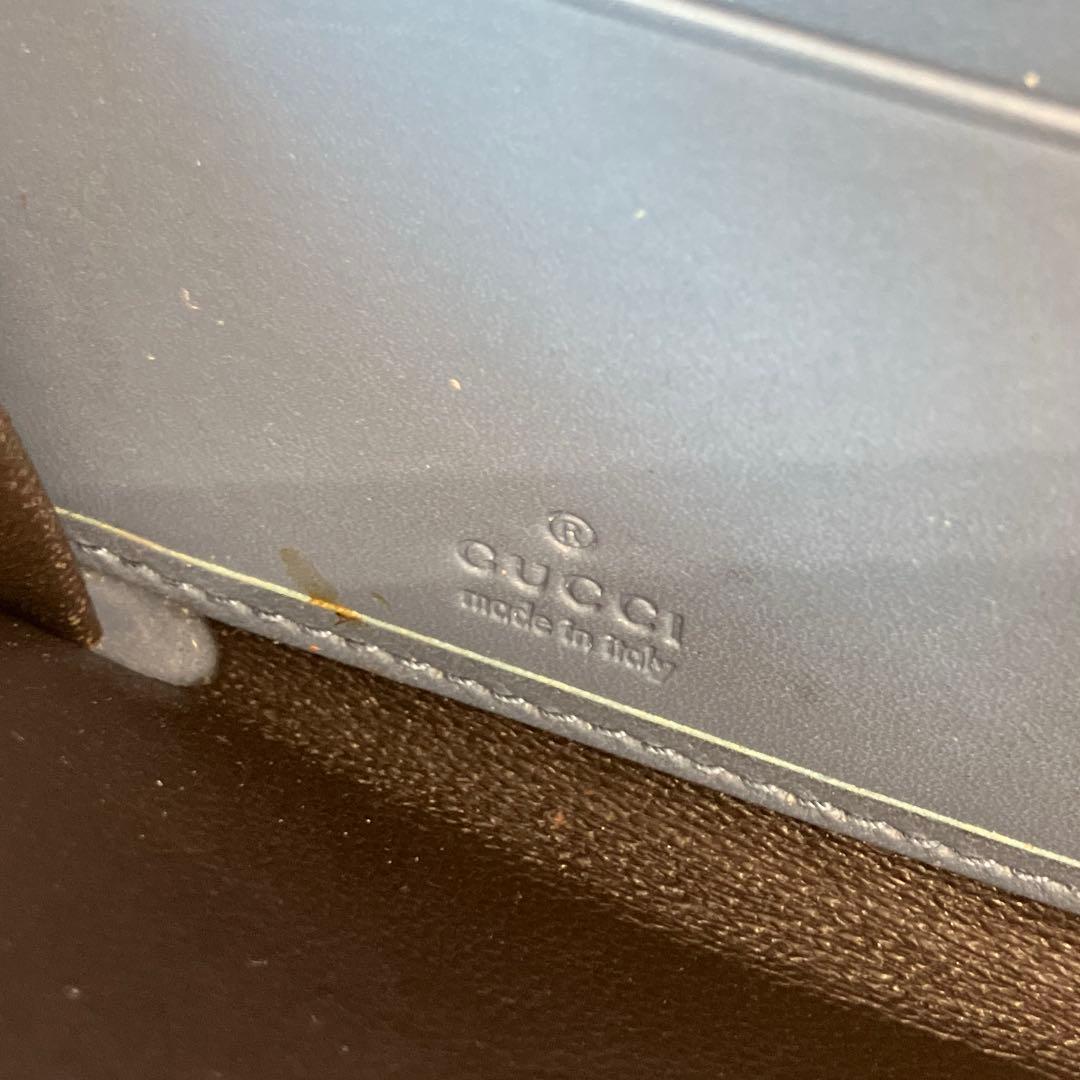 GUCCI グッチ ディアマンテ スタッズ付き 長財布 ラウンドジップ