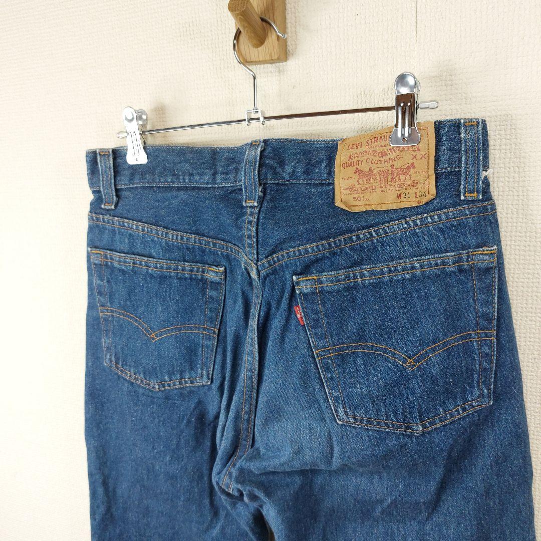 89年製 Levi's リーバイス W31 赤文字 501xx 裏刻印552 - メルカリ