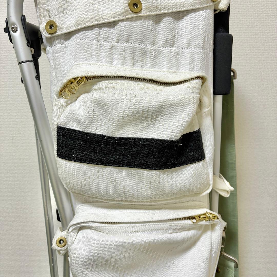 超希少｜即完売　ミズノ　フレームウォーカー　柔 キャディバッグ 柔道着素材