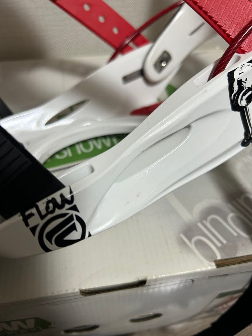 FLOW M9-SE スノーボード ビンディング M レッド