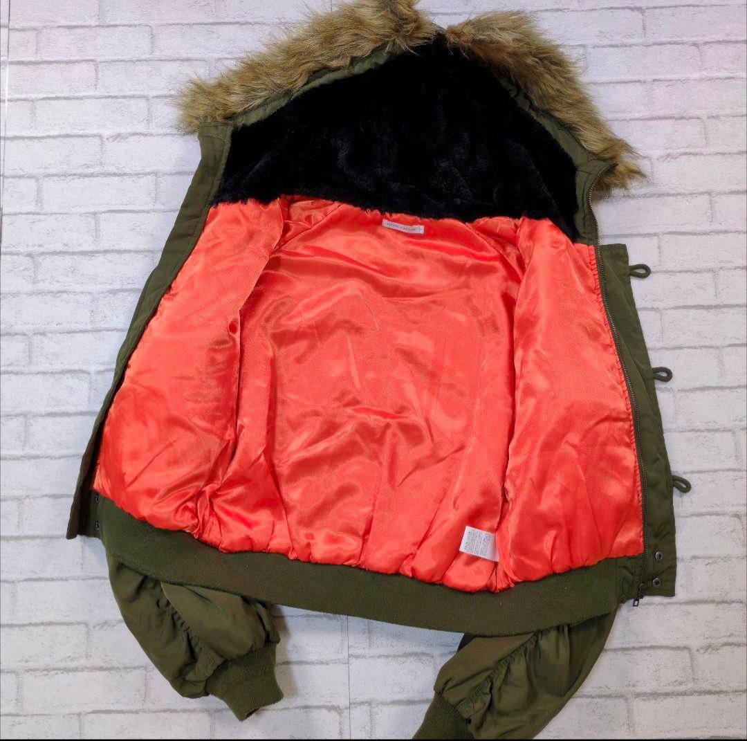 N2-B flight bomber jacket N-2B khaki 短丈L