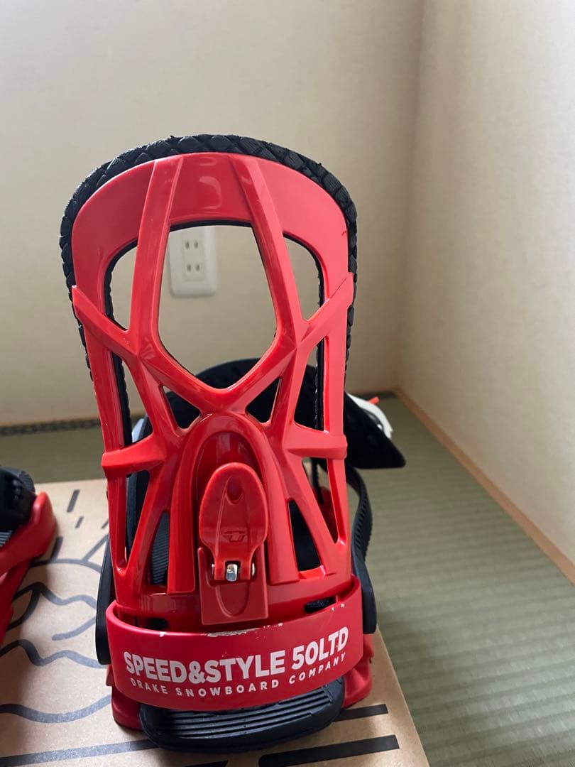 スノーボード DRAKE FIFTY LTD Italian Red M