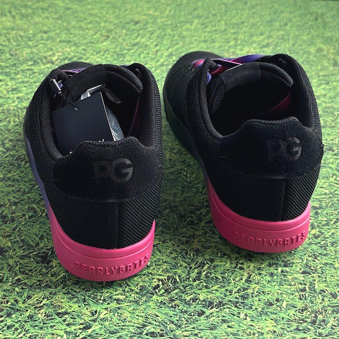 558 パーリーゲイツ ゴルフシューズ 24.0cm グラデーション