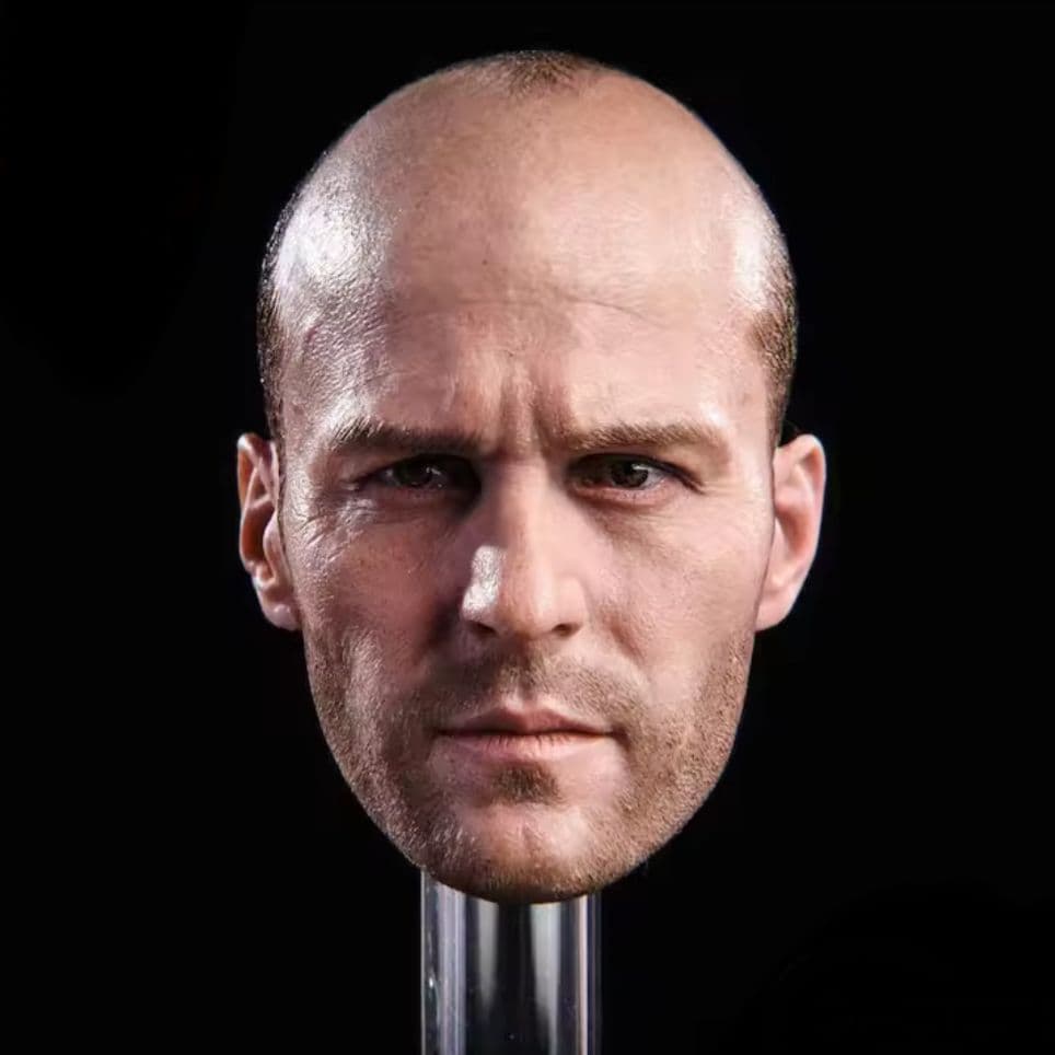 1/6 男性ヘッド ジェイソン・ステイサム フィギュア 12インチ - メルカリ