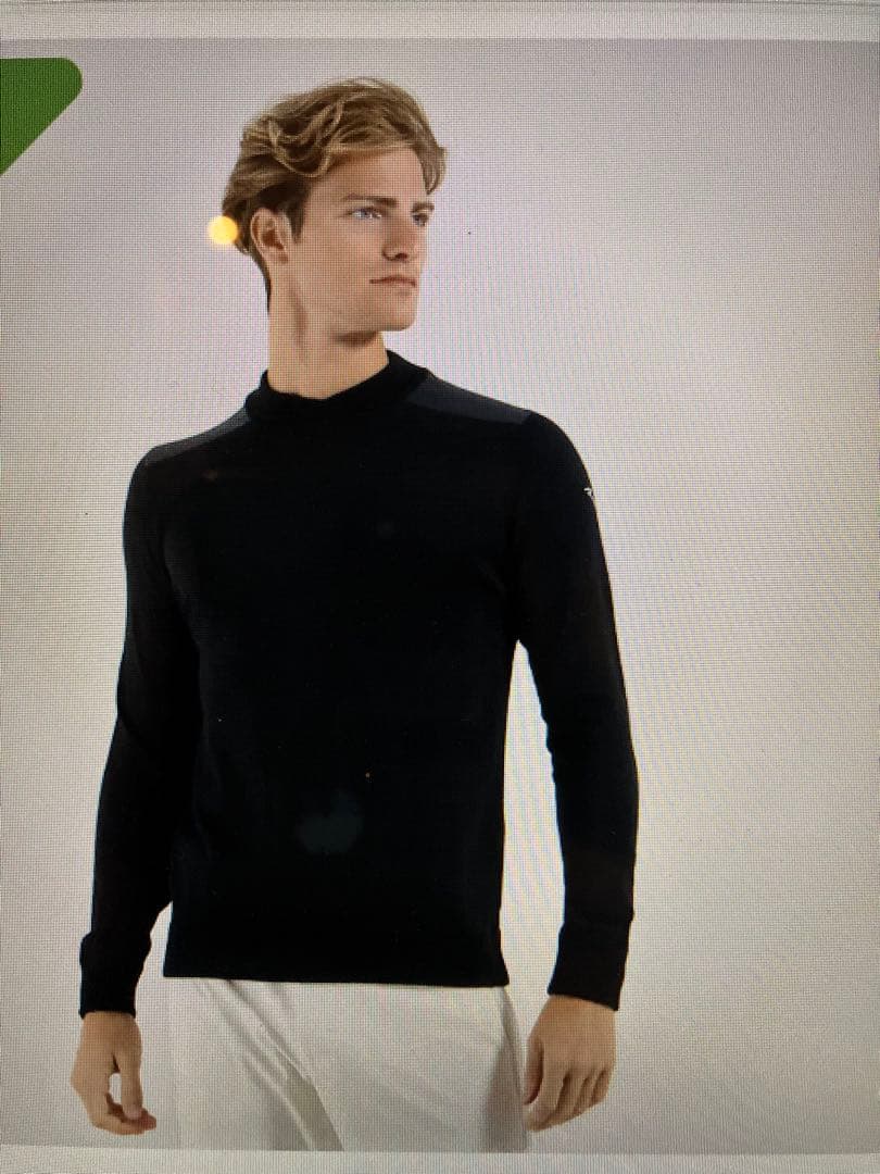 大特価！！定価47300円込CHERVOゴルフメンズショールカラーニット新品タグ