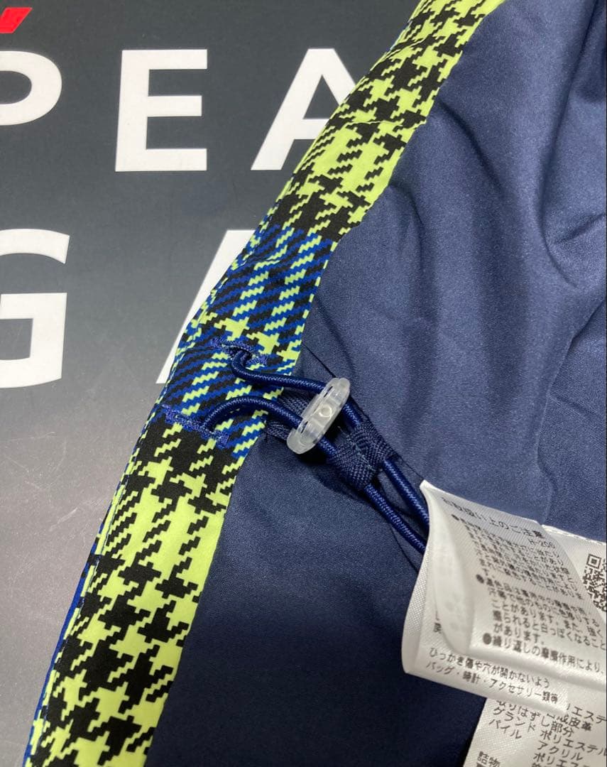 新品 ジャックバニー 2WAYストレッチタフタ ボア襟ブルゾン(4)サイズM/黄