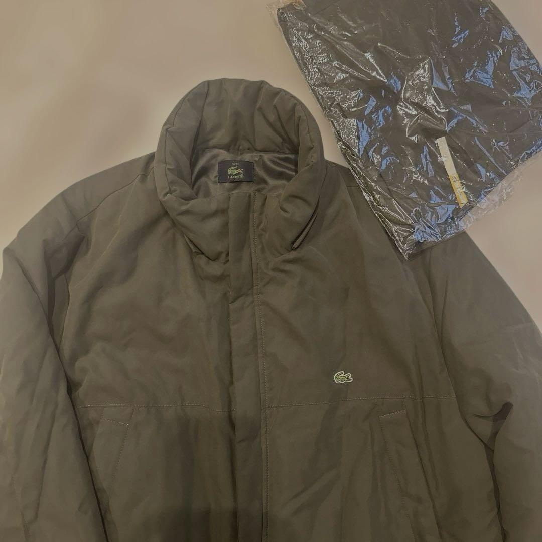 Lacoste ラコステ　フード付きコート ダークグリーン