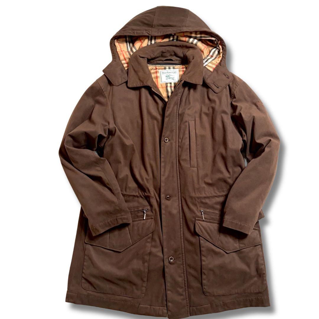 未使用級✨バーバリー モッズコート ダウンライナー 着脱 ノバチェック 3way