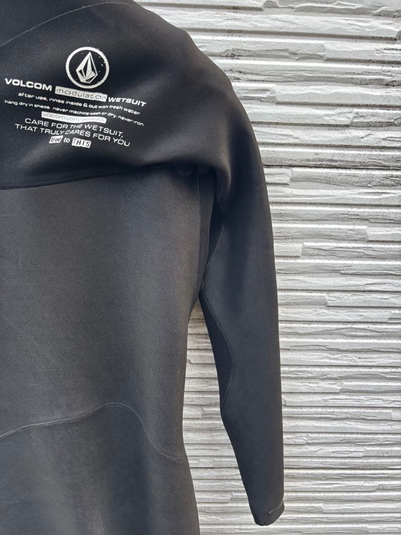 Volcom ブラック ロングジョン ウェットスーツ