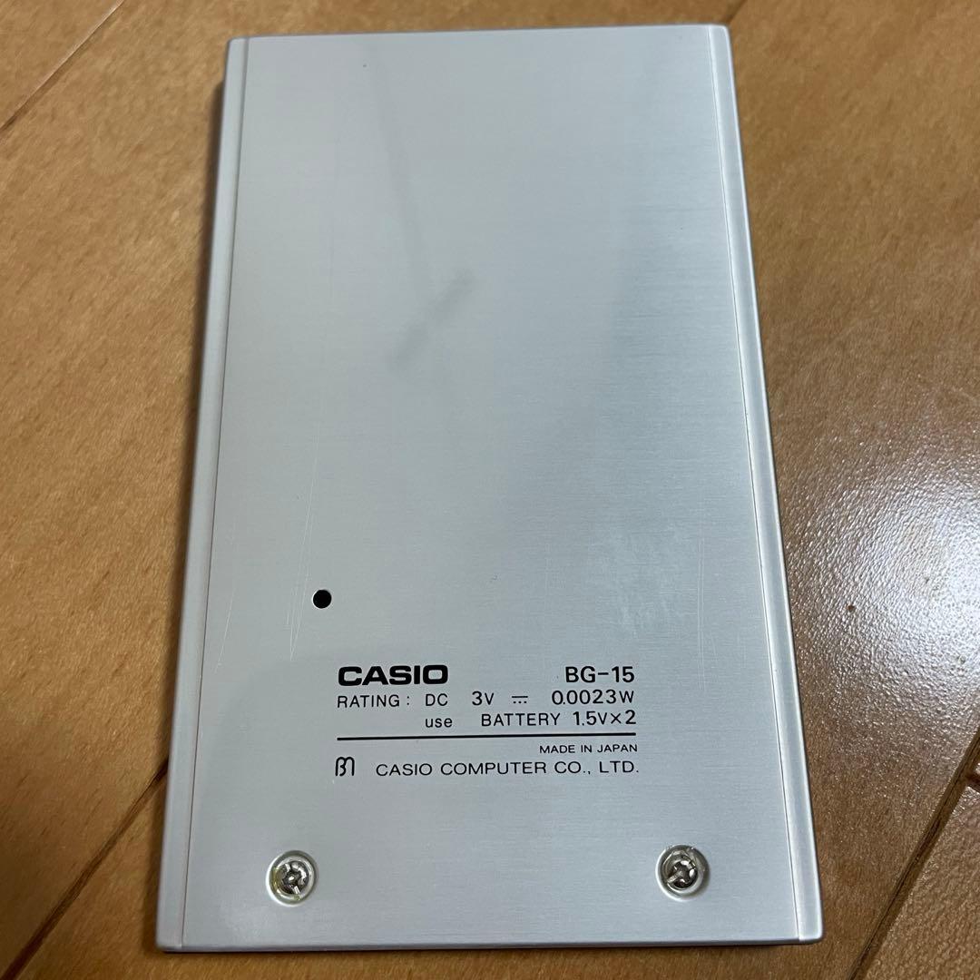 casio カシオ　BG-15T ゲーム付き電卓　boxing ボクシング