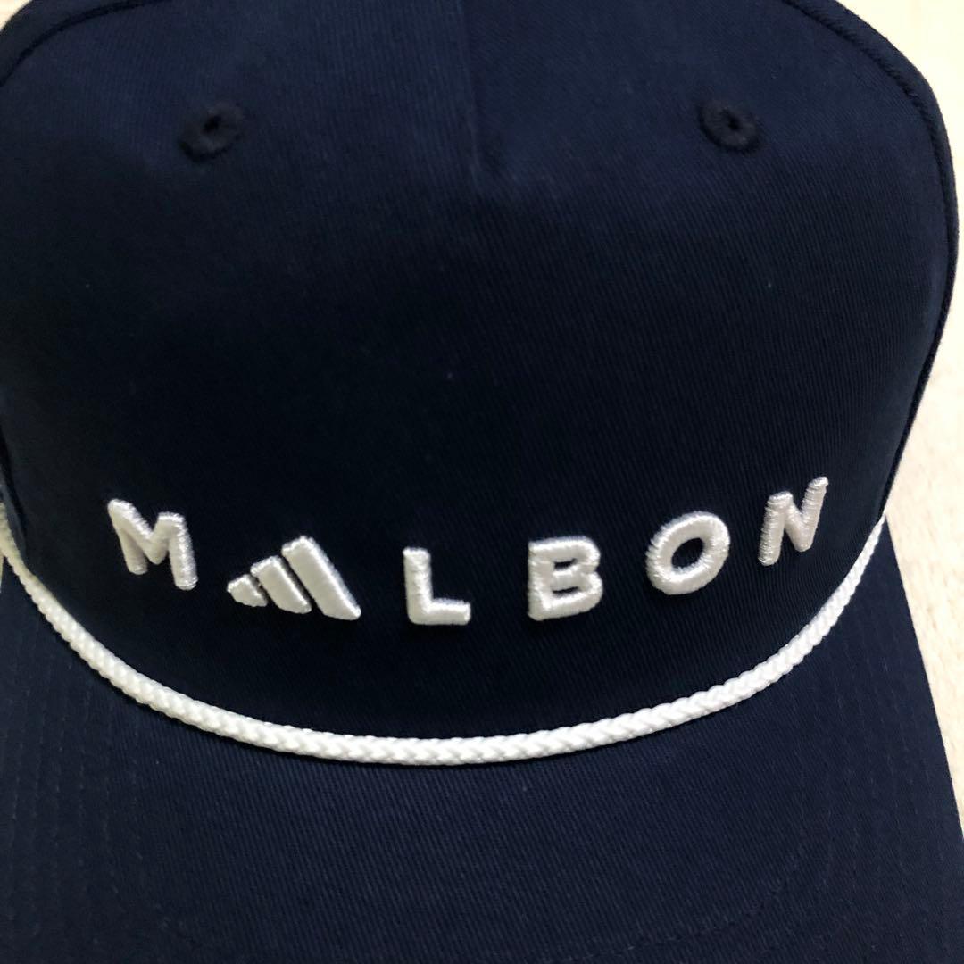 マルボンゴルフ　アディダス キャップ　malbon golf adid