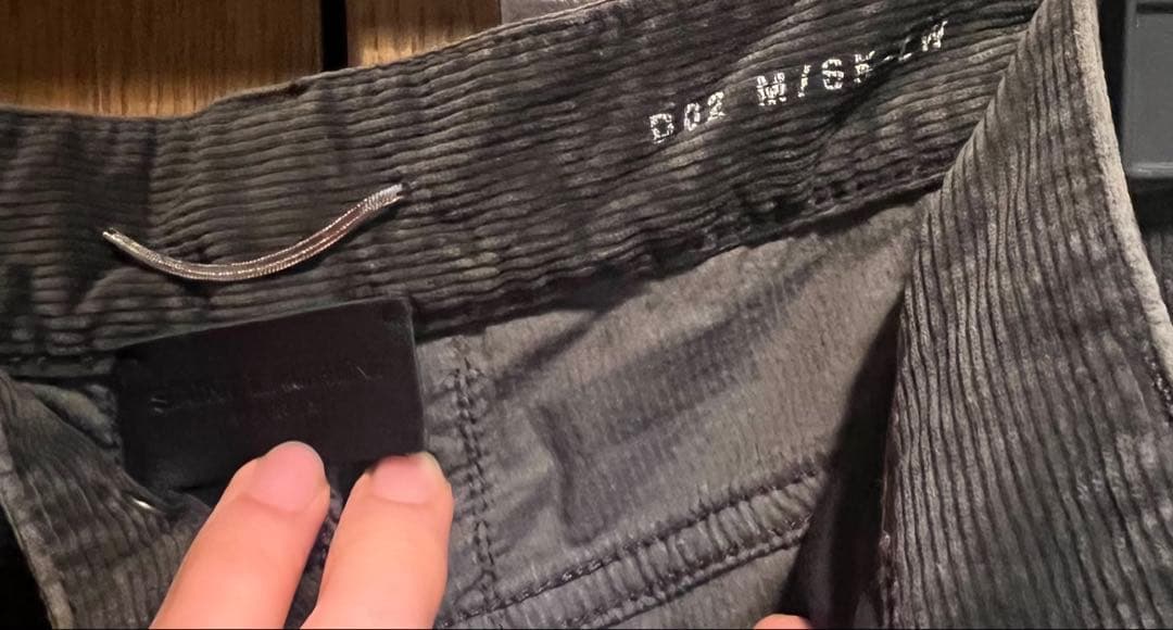 サンローランパリ Saint Laurent Paris コーデュロイ 31