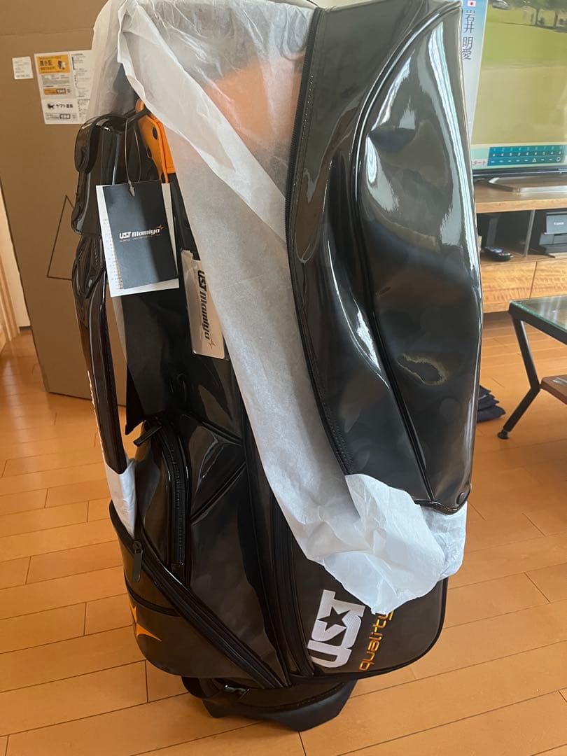 【新品】マミヤ UST Mamiyaオリジナル スタンド型 キャディバッグ