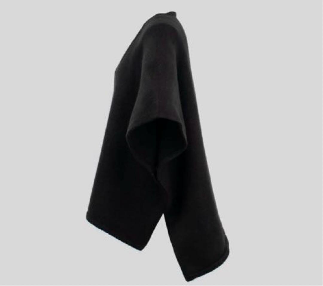 YONFA ヨンファ　ニットケープカーディガン (black) 新品