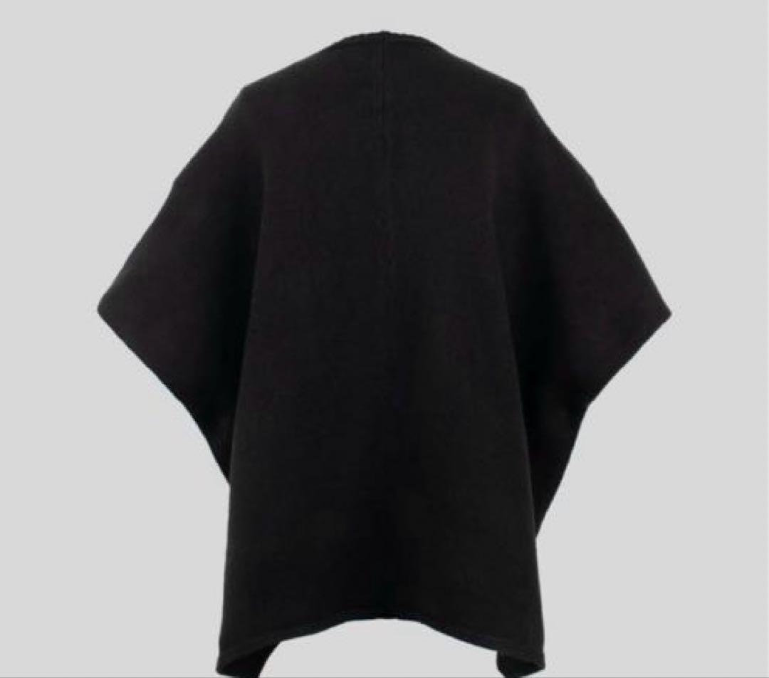 YONFA ヨンファ　ニットケープカーディガン (black) 新品