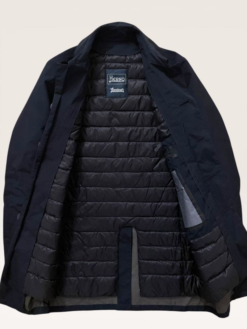 HERNO laminar GOATEX⭐️ステンカラーコート⭐️42⭐️ライナー付