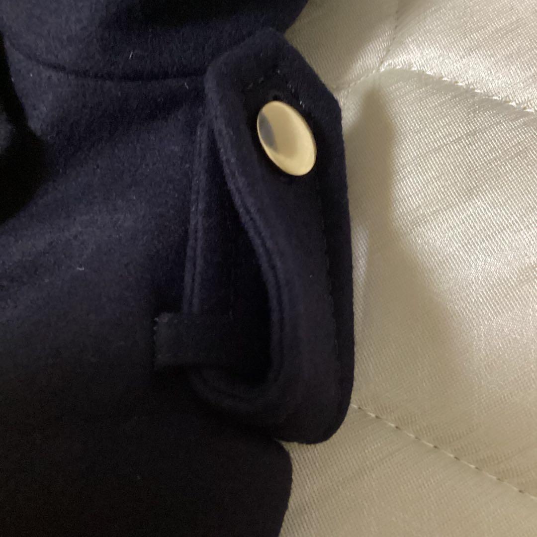 メ*ル様 サカイラック　マント　sacai luck　サイズ１　ネイビー